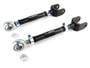 Infiniti G35 Traction Rods - Rear - SPL Parts - Titanium Series, Adjustable - Black - `07-`08 Infiniti G35 Traction Rods - Rear - SPL Parts - Titanium Series, Adjustable - Black - `07-`08